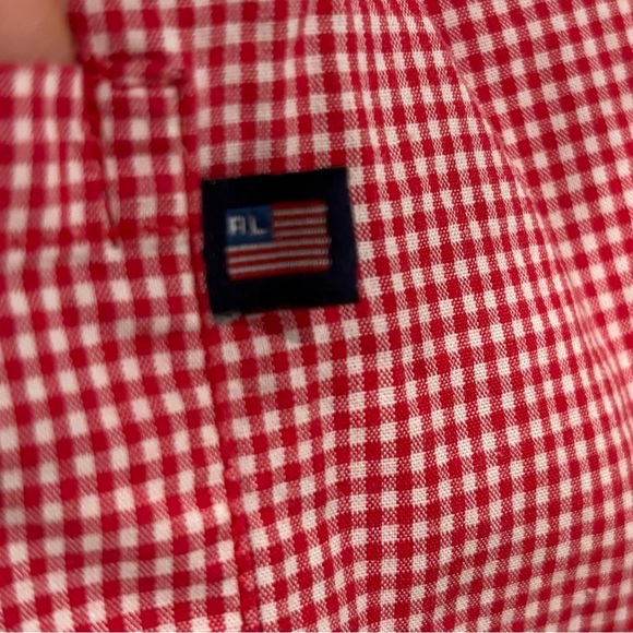 Ralph Lauren Red Gingham Girls Dress - Picture 6 of 8